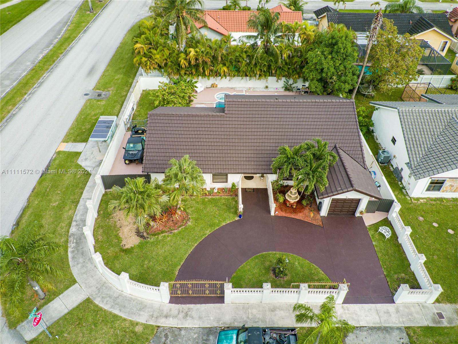 14695 Southwest 45th Street Miami, FL 33175 - Photo 11 of 33 an aerial view of a house
