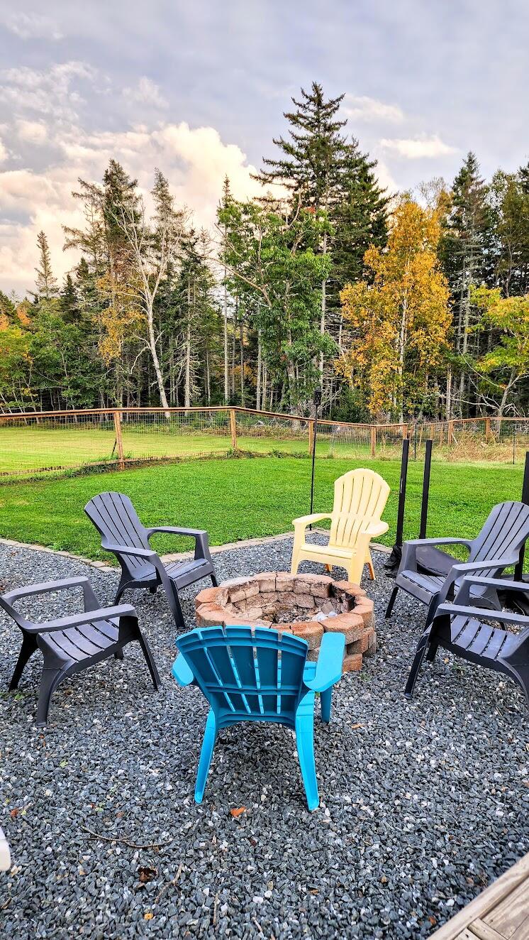 663 Reach Road Deer Isle, ME 04627 - Photo 40 of 48 Fire pit