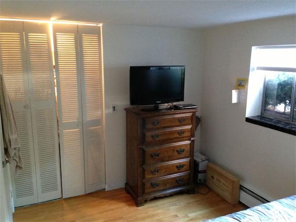 245 Kelton Street, Unit 11 Boston, MA 02134 - Photo 12 of 12 a view of room with flat screen tv and windows