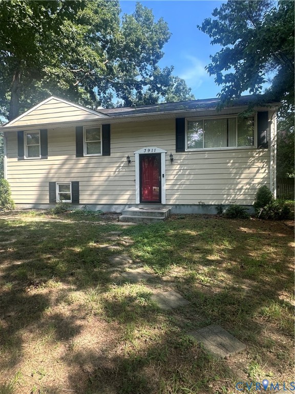3911 Ludlow Road Henrico, VA 23231 - Photo 1 of 1 View of front of house with a front lawn