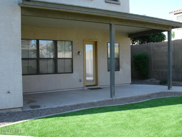 a view of front door of a house