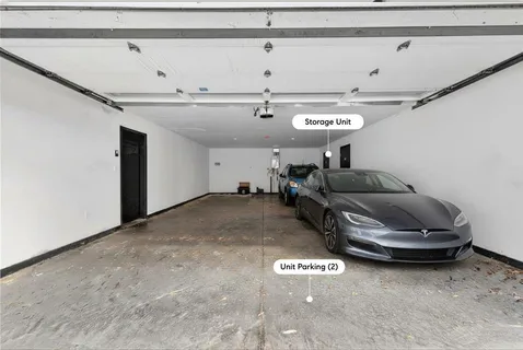 a view of a room with rack on the wall