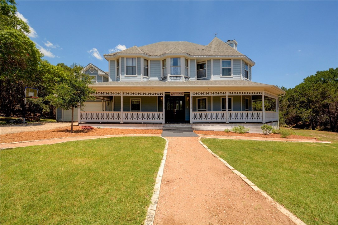11505 Southwest Oaks Austin, TX 78737 - Photo 1 of 1 a view of a house with swimming pool and porch