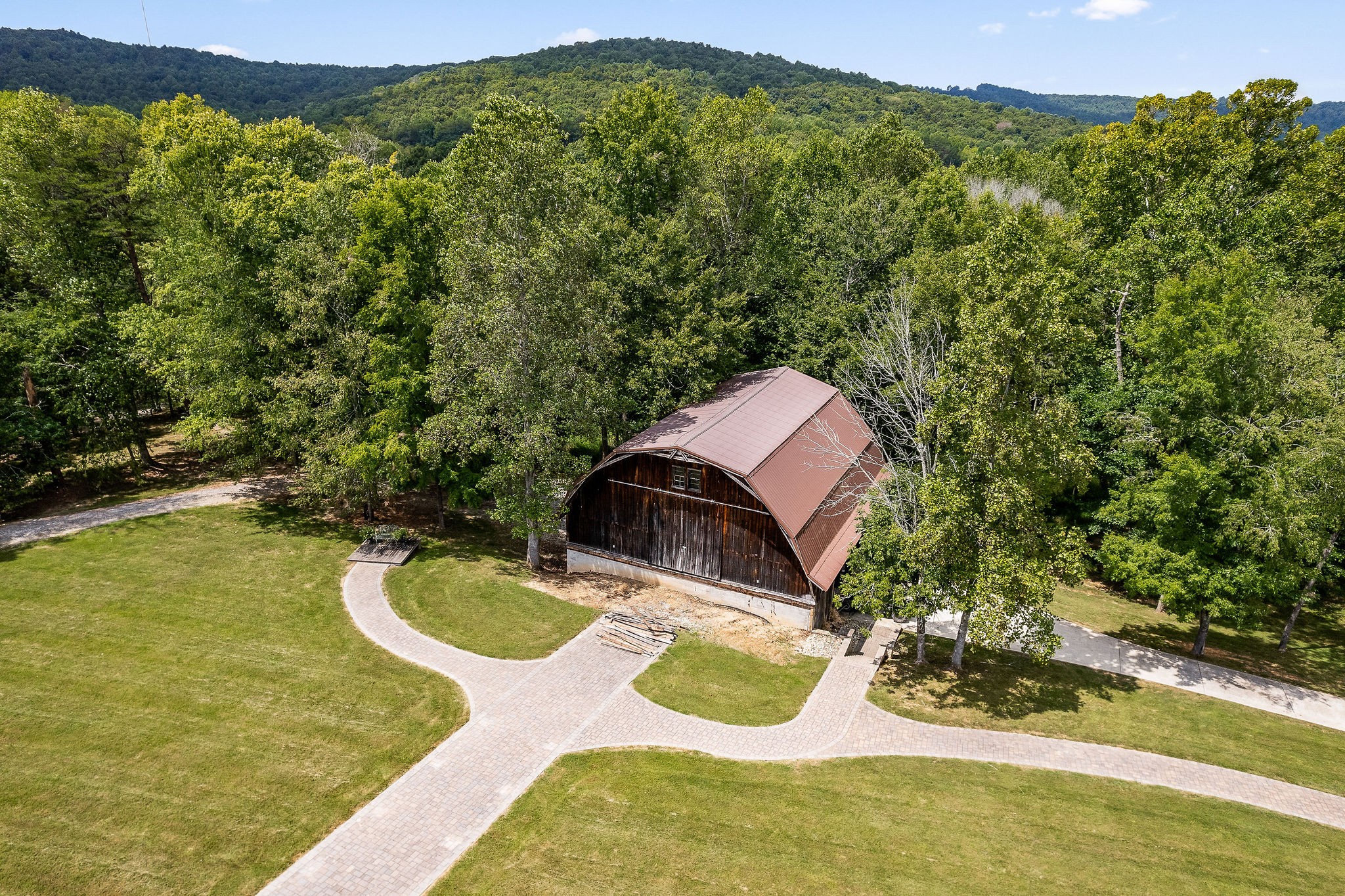 2641 Stamps Shady Grove Road Monterey, TN 38574 - Photo 36 of 70 a swimming pool with some trees in the background
