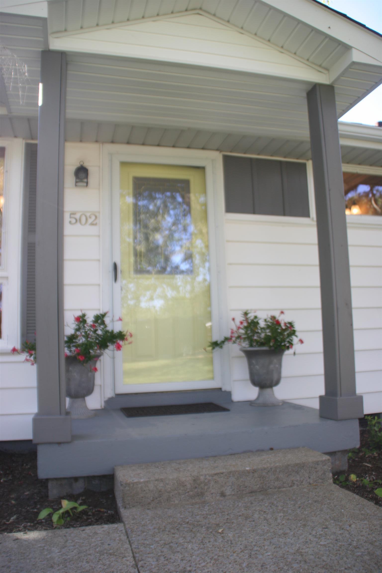502 High Point Road Clarksville, TN 37042 - Photo 2 of 30 The Front Entry Way is Absolutely Charming & Inviting for All of Your Guests!