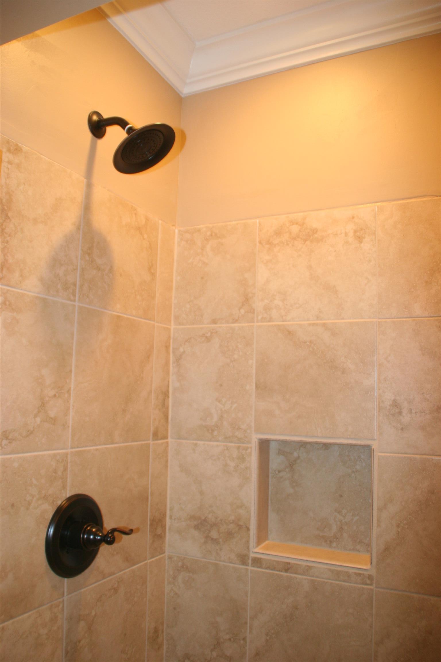 502 High Point Road Clarksville, TN 37042 - Photo 20 of 30 There is Even Crown Molding in this Shower! Can You Believe It? You Just Have to See This House to Believe it!