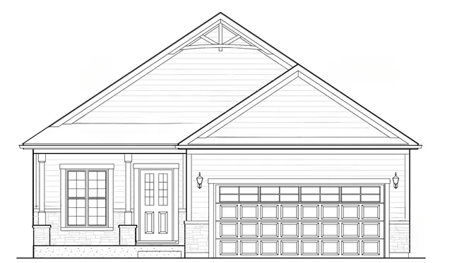 a view of a big room with wooden floor and windows