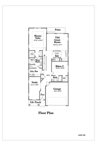 a picture of a floor plan