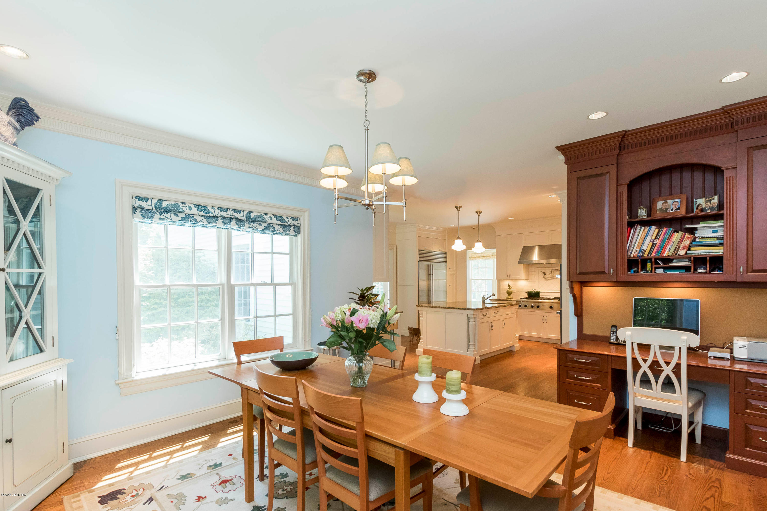 8 Hockanum Road Westport, CT 06880 - Photo 8 of 41 a dining room with furniture a chandelier and window