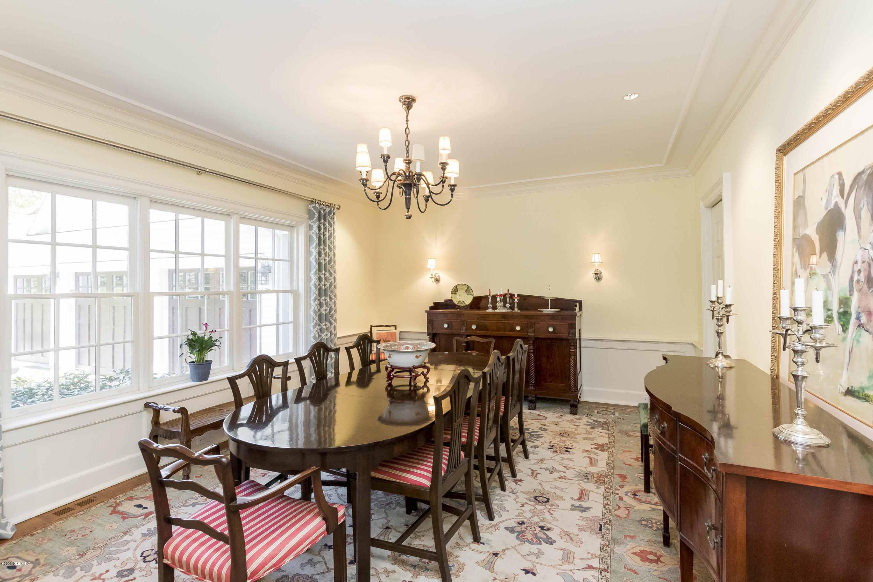 8 Hockanum Road Westport, CT 06880 - Photo 10 of 41 a view of a dining room with furniture window and outside view
