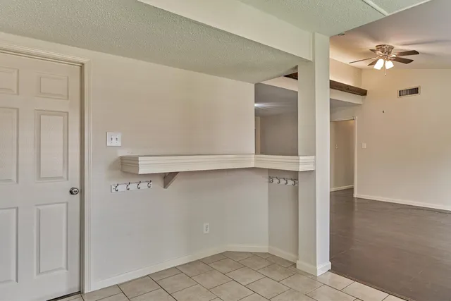 wooden floor in an empty room
