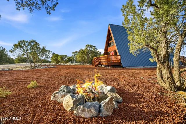 a view of outdoor space and garden