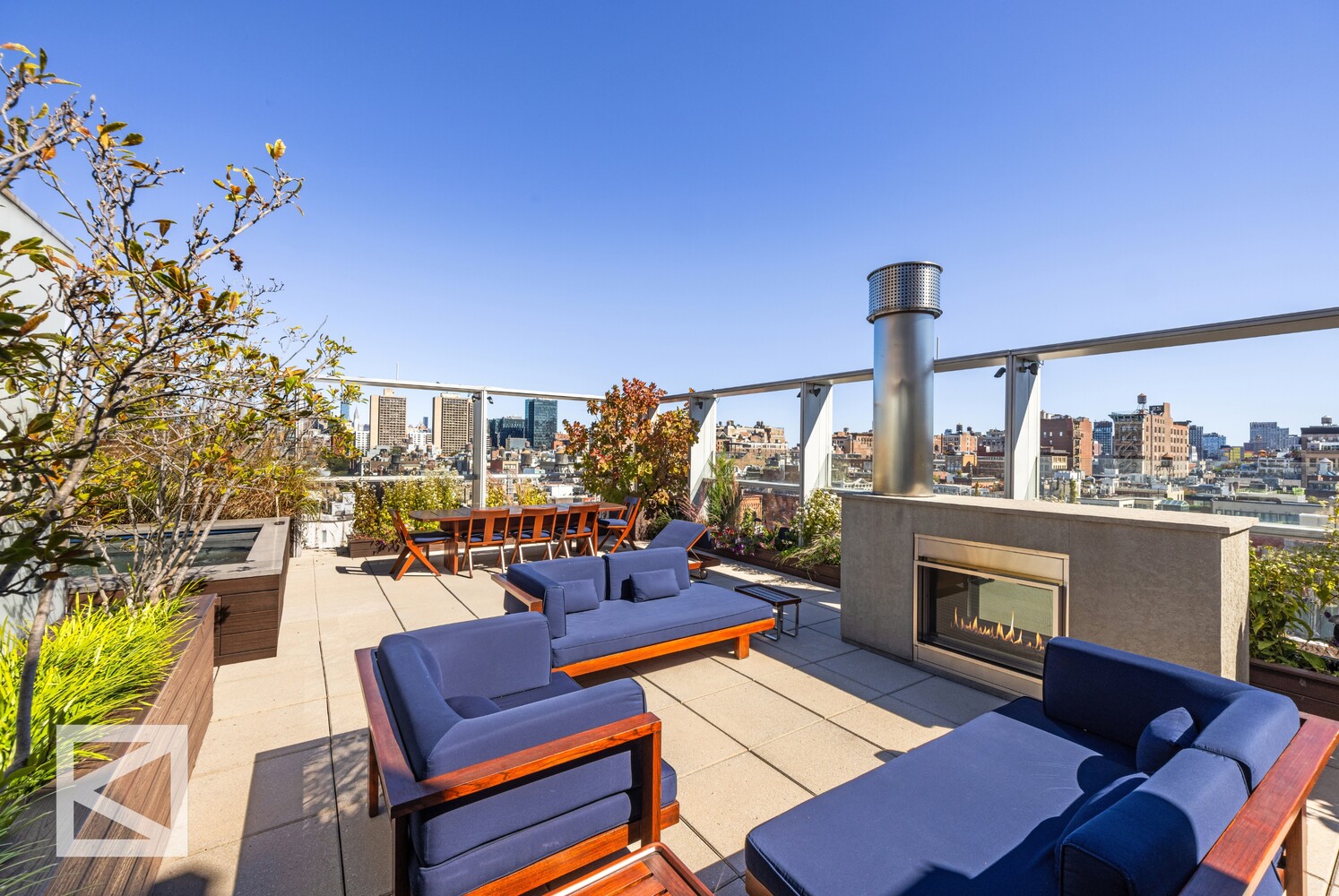 350 West Broadway, Unit PH Manhattan, NY 10013 - Photo 25 of 32 a outdoor space with patio furniture