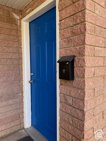 247 West 400 North, Unit 1 Moab, UT 84532 - Photo 24 of 27 Property entrance featuring brick siding