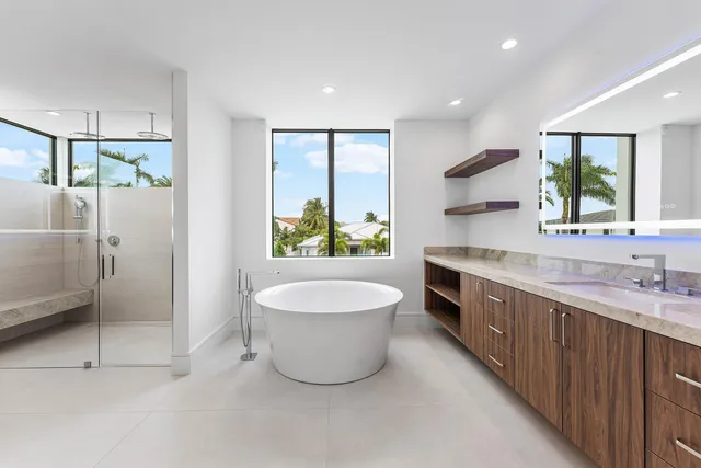 a view of a house with a swimming pool