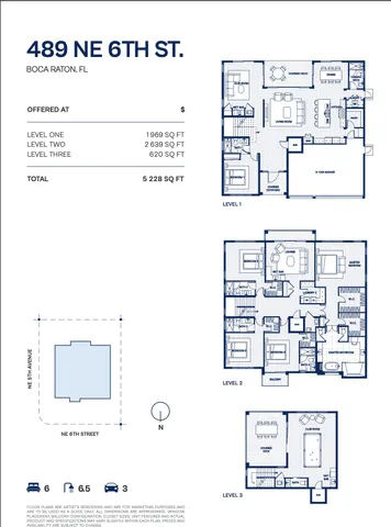 $5,695,000 | 498 Northeast 6th Street, Boca Raton, FL 33432