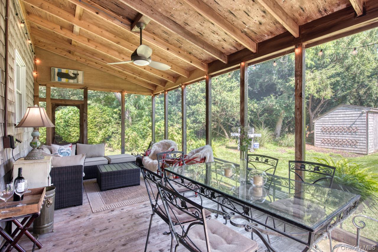 7635 Main Bayview Road Southold, NY 11971 - Photo 19 of 20 a room with lots of wooden furniture