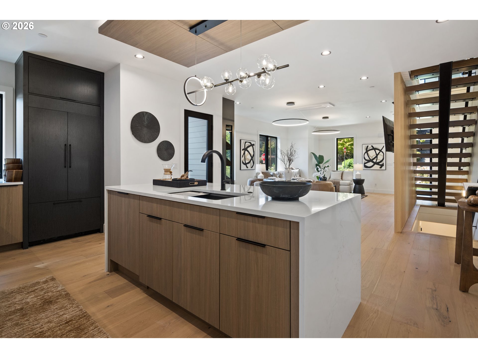 705 1st Street Lake Oswego, OR 97034 - Photo 12 of 35 a kitchen with a sink and a refrigerator
