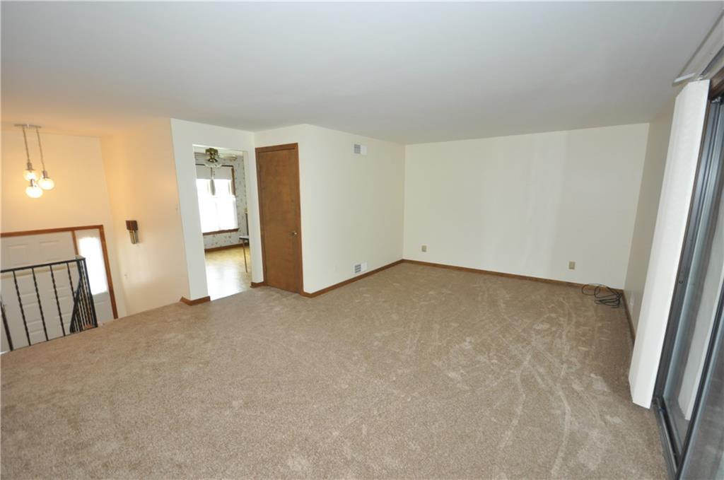2505 Ridge Road Finleyville, PA 15332 - Photo 3 of 23 Open living room and dinning room into the kitchen. Brand new carpet throughout!