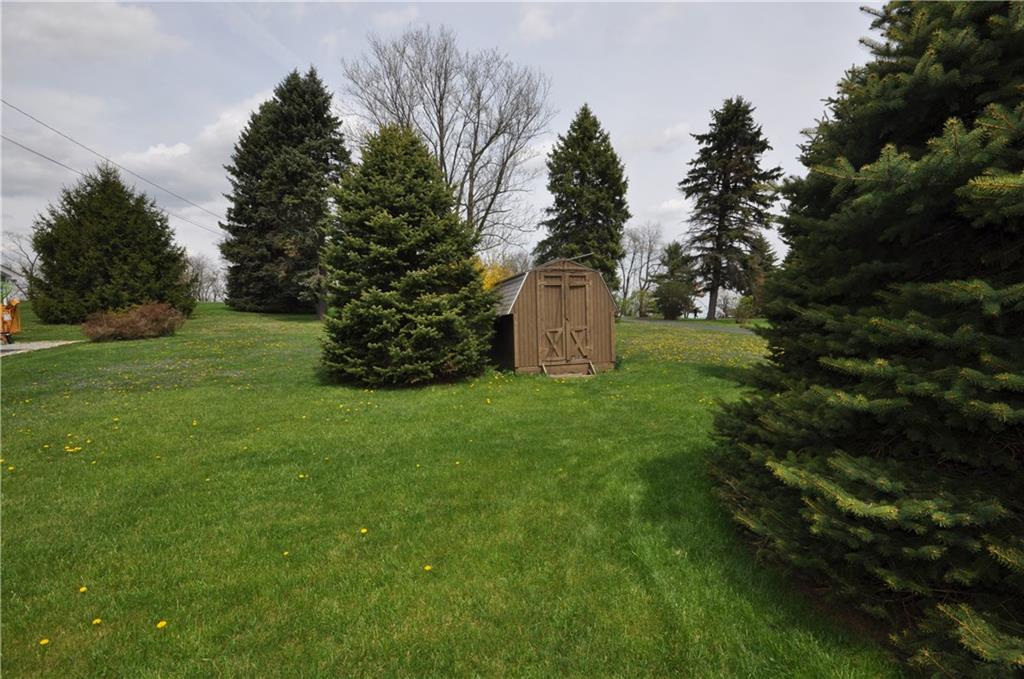 2505 Ridge Road Finleyville, PA 15332 - Photo 21 of 23 Back yard-plenty of level space for outdoor enjoyment.