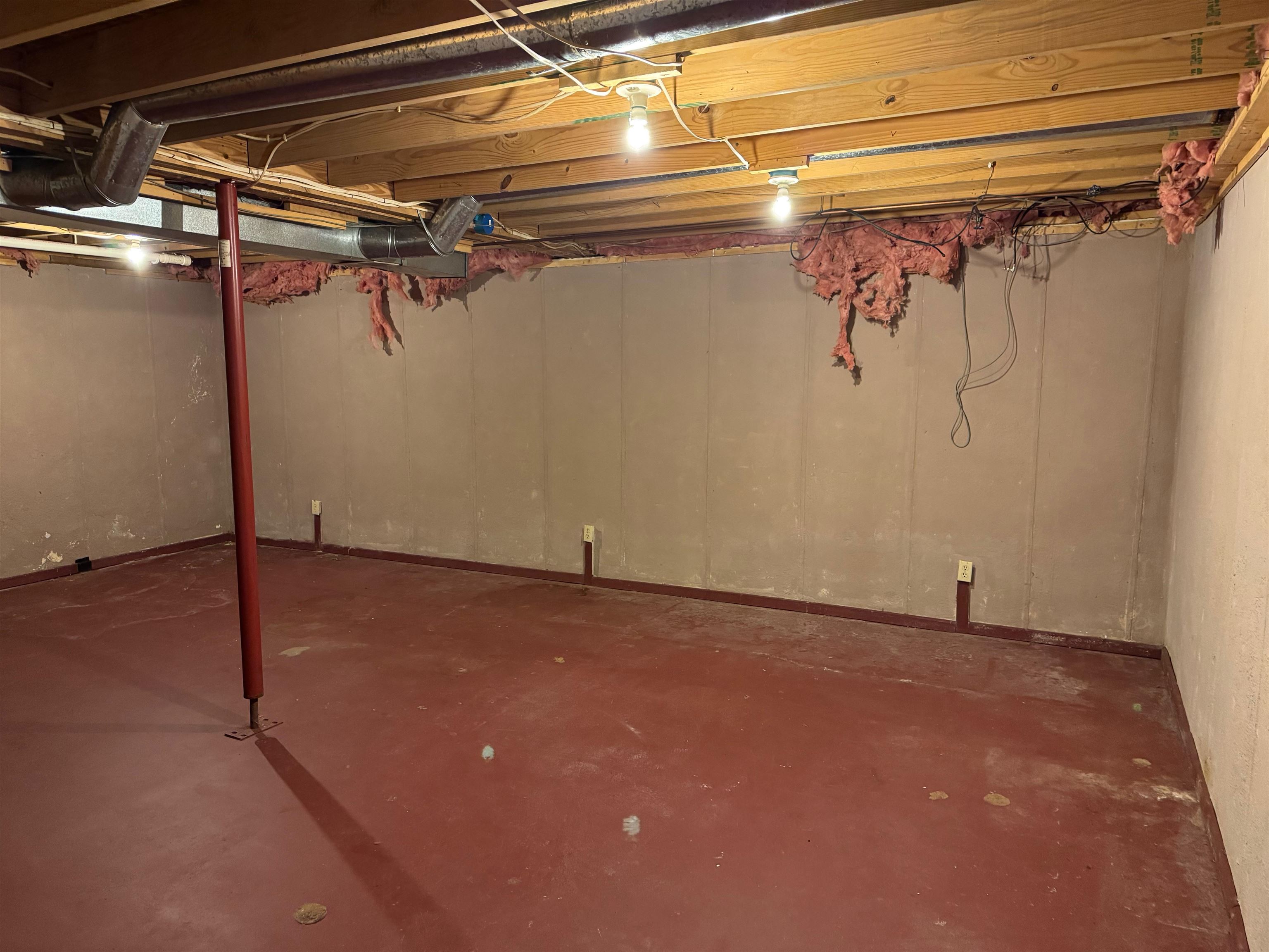 22655 Sunset Acres Lane Grand View, WI 54839 - Photo 32 of 47 View of unfinished below grade area