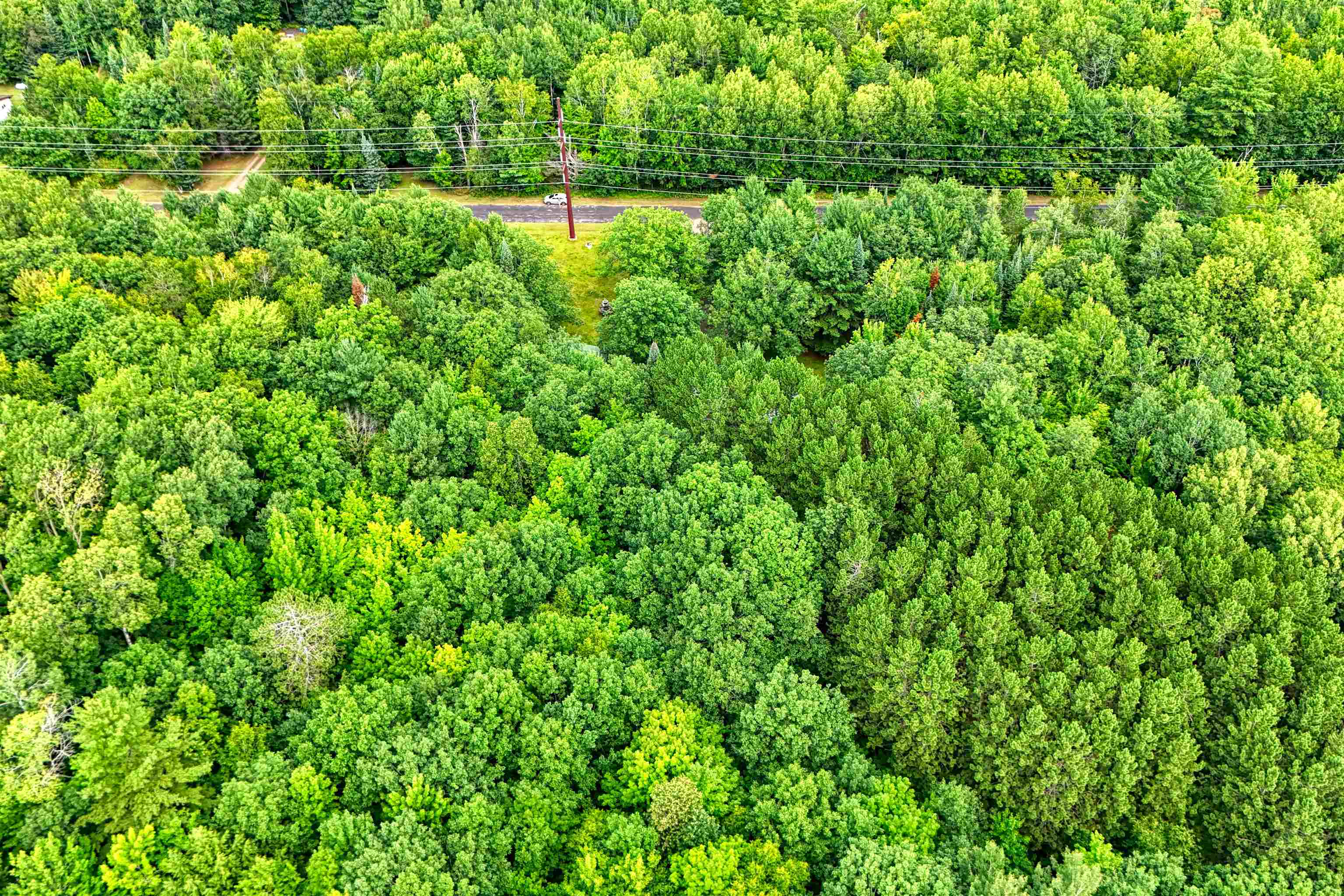 22655 Sunset Acres Lane Grand View, WI 54839 - Photo 38 of 47 Bird's eye view of a heavily wooded area