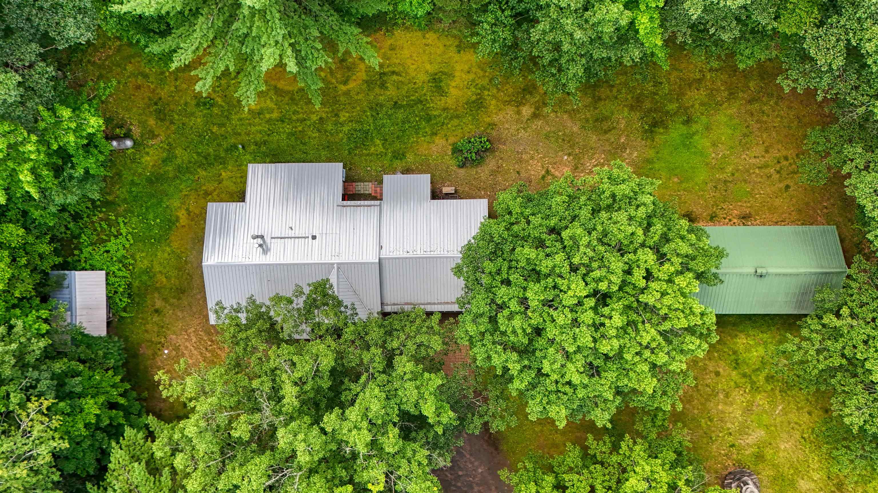22655 Sunset Acres Lane Grand View, WI 54839 - Photo 4 of 47 Aerial view of property and surrounding area with a tree filled landscape