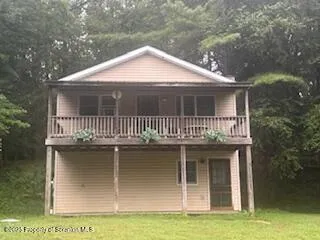 a house with swimming pool