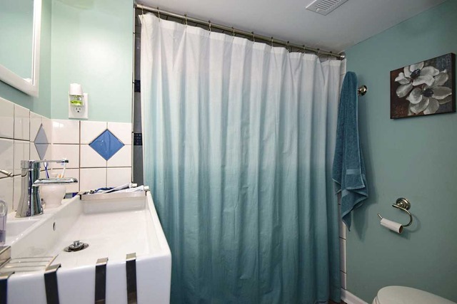 1219 Good Avenue Park Ridge, IL 60068 - Photo 15 of 25 a bathroom with a sink and mirror with toilet