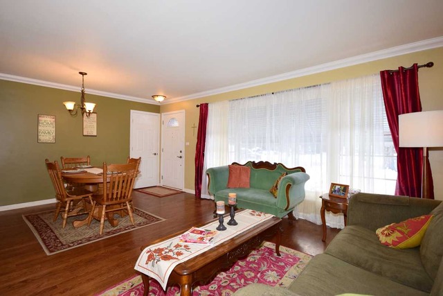 1219 Good Avenue Park Ridge, IL 60068 - Photo 5 of 25 a living room with furniture a rug and a lamp
