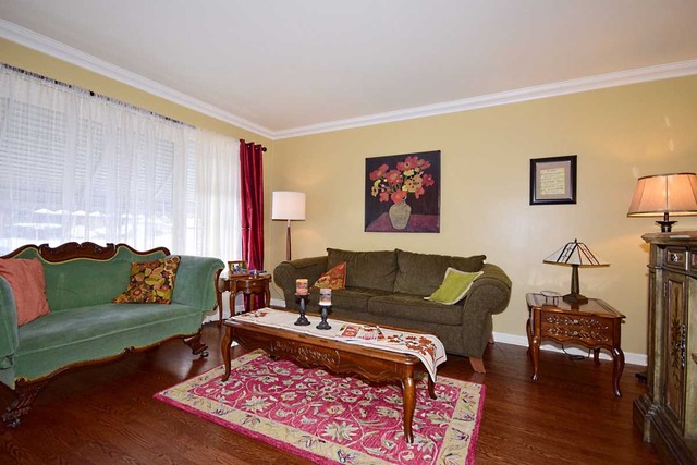 1219 Good Avenue Park Ridge, IL 60068 - Photo 6 of 25 a living room with furniture and a rug