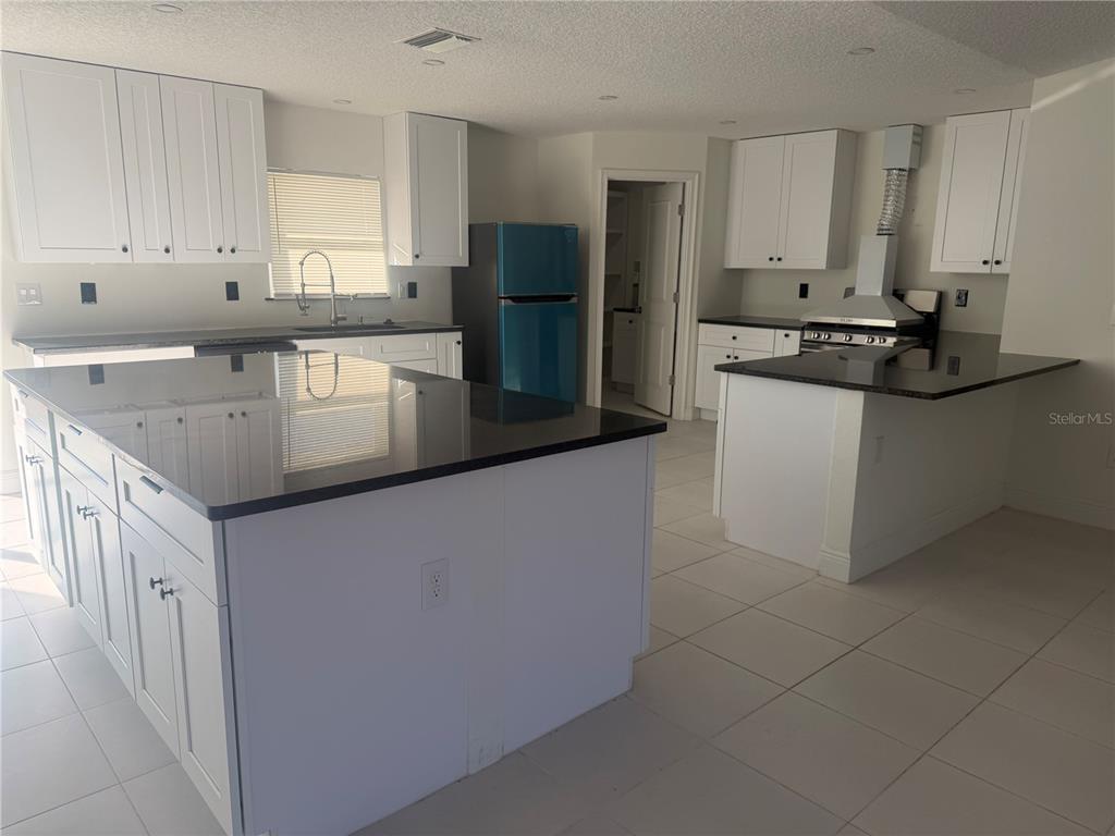 3444 Packard Avenue St. Cloud, FL 34772 - Photo 14 of 28 a kitchen with stainless steel appliances granite countertop a refrigerator a sink and white cabinets