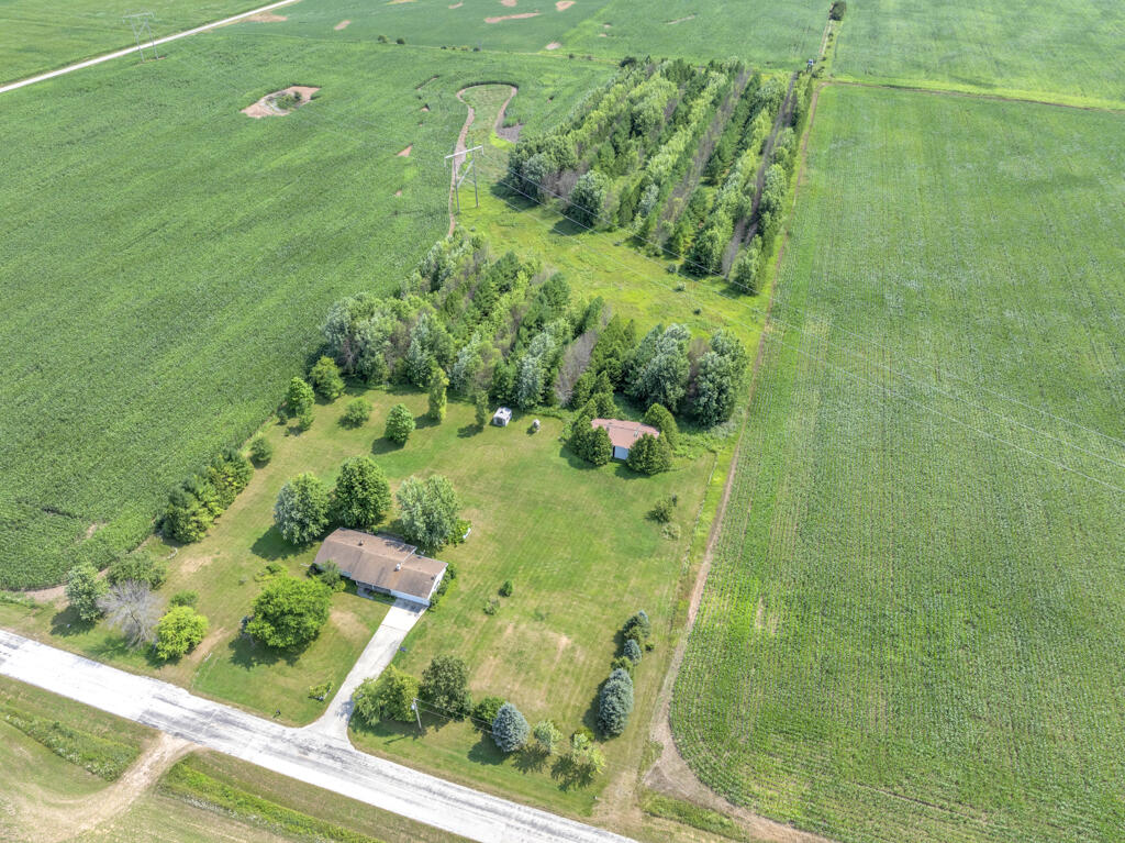 3311 Two Creeks Road Mishicot, WI 54228 - Photo 33 of 39 Aerial View