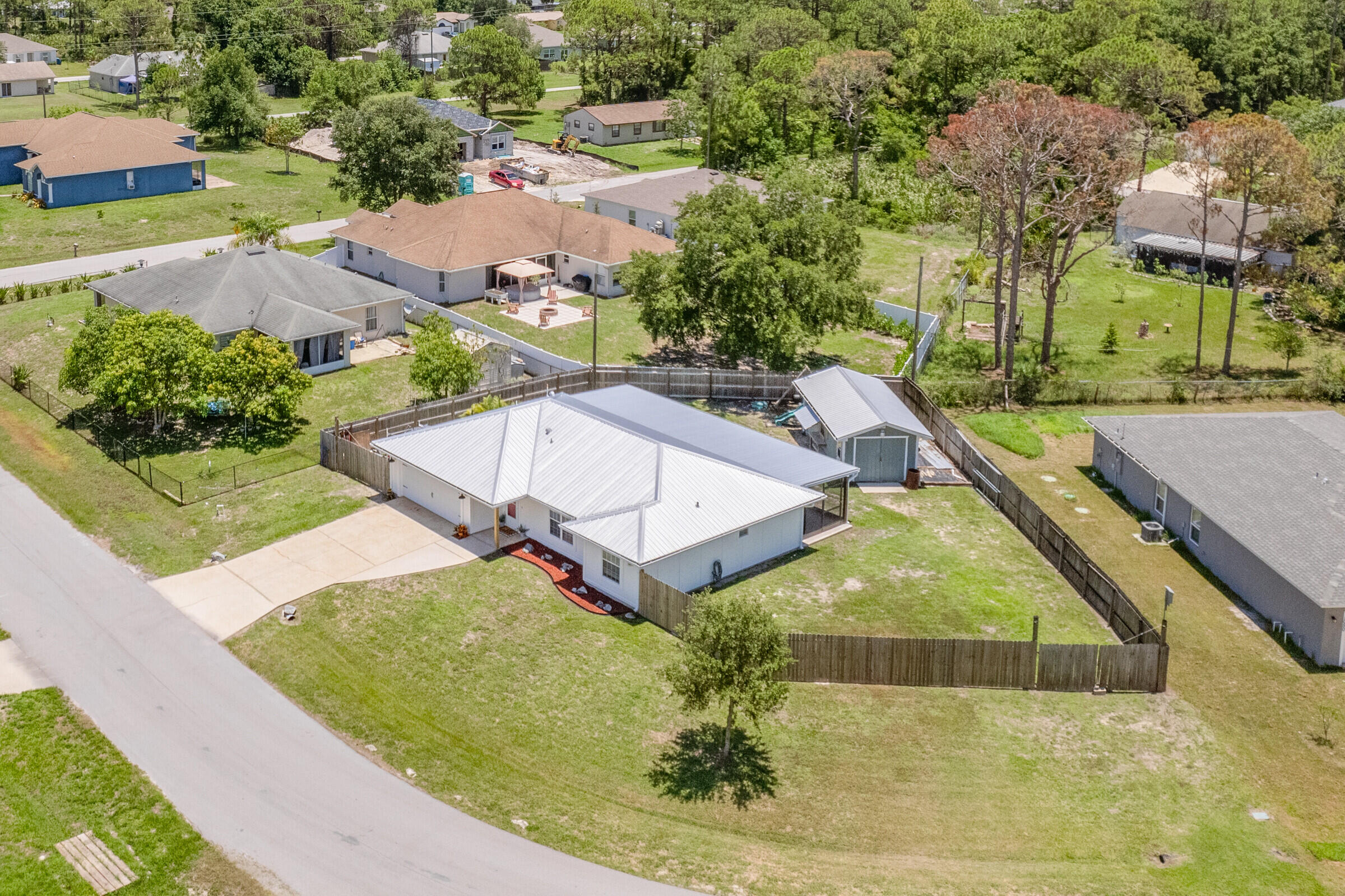 1030 San Rafael Road Southwest Palm Bay, FL 32908 - Photo 32 of 37 an aerial view of a house
