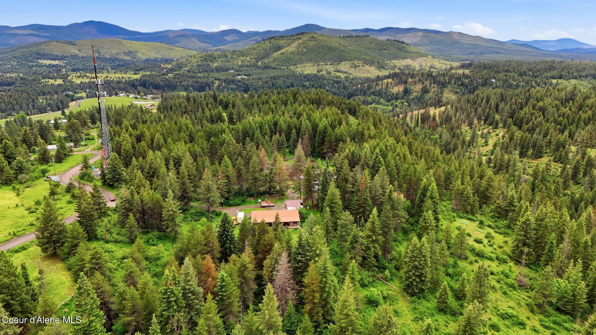 890 Pokey Creek Road Fernwood, ID 83830 - Photo 40 of 45 Aerial View