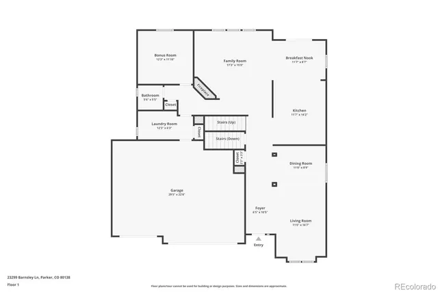 $755,000 | 23299 Barnsley Lane, Parker, CO 80138