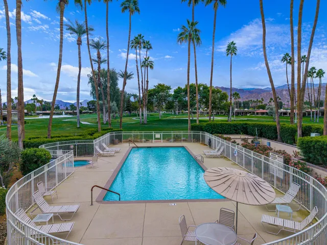 a view of a lake with a mountain in the background