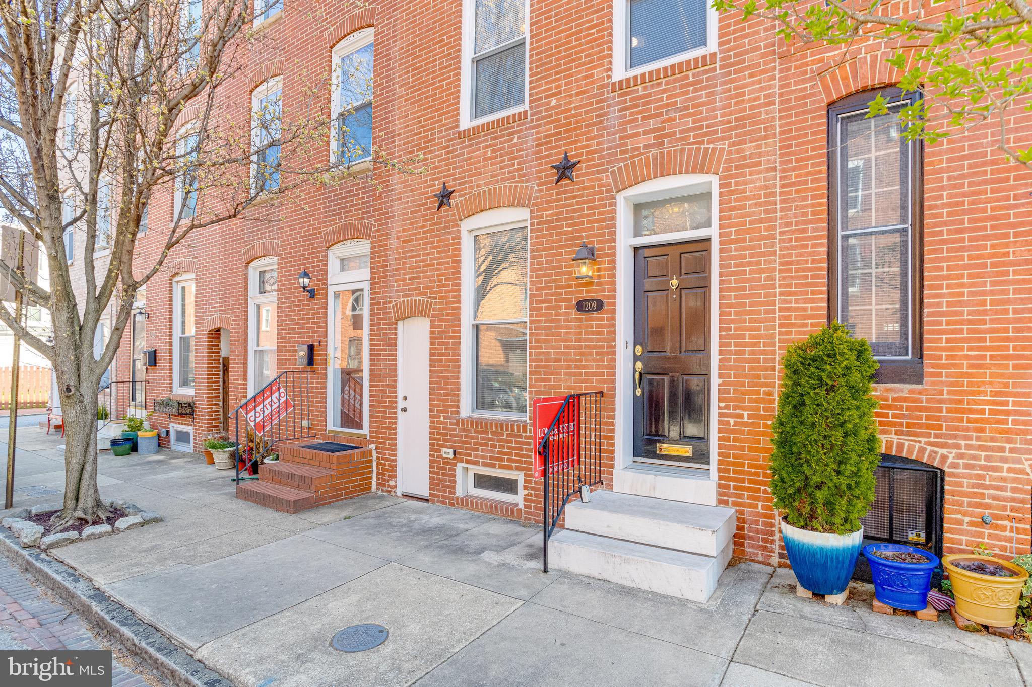 1209 Riverside Avenue Baltimore, MD 21230 - Photo 3 of 65 White Marble Steps