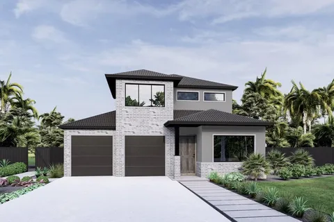 a front view of a house with yard