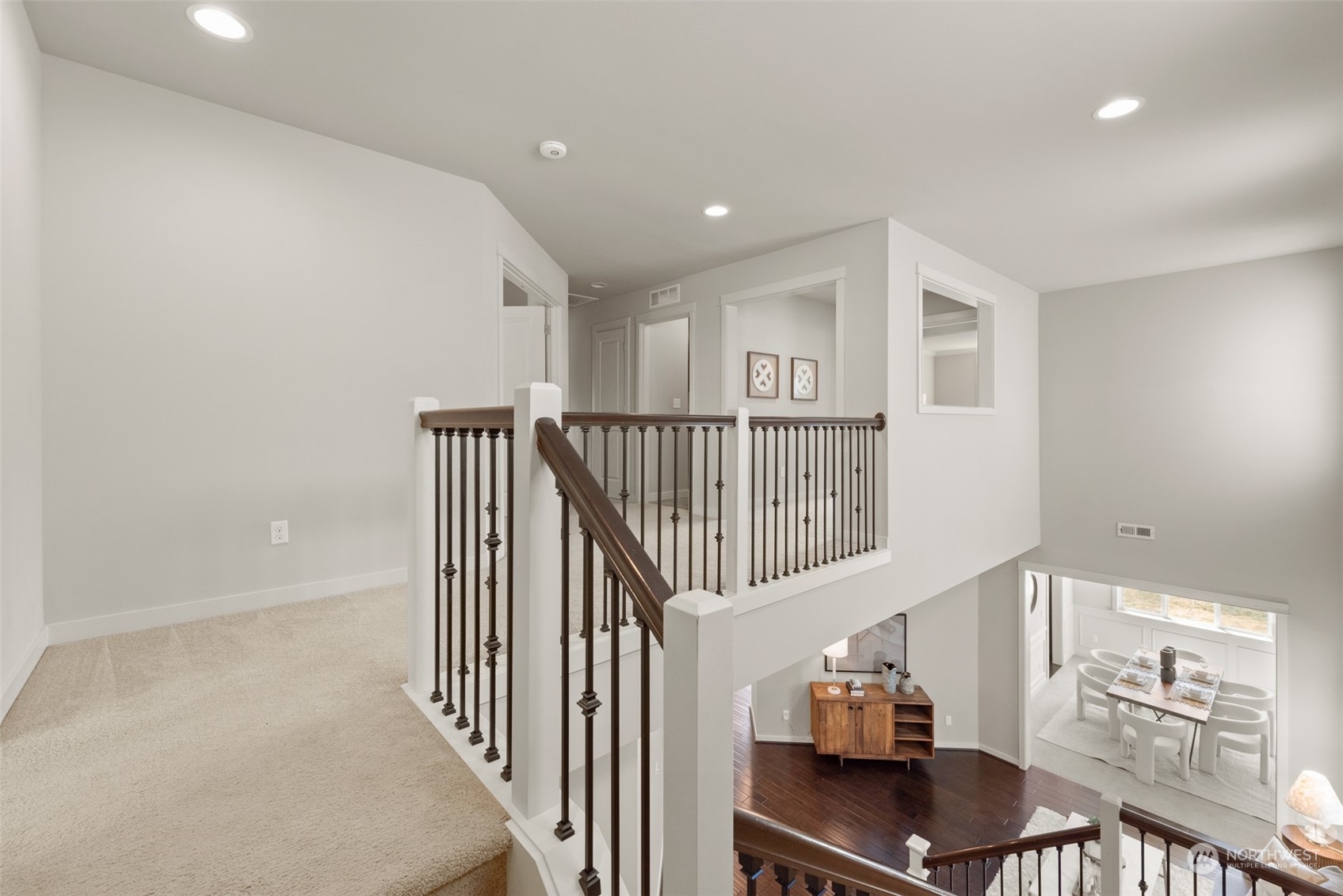 3530 215th Place Southeast Bothell, WA 98021 - Photo 17 of 35 a view of entryway and hall with wooden floor
