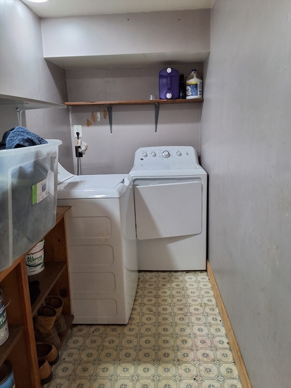 72 Maple Street Warren, MA 01083 - Photo 8 of 16 a utility room with dryer and washer