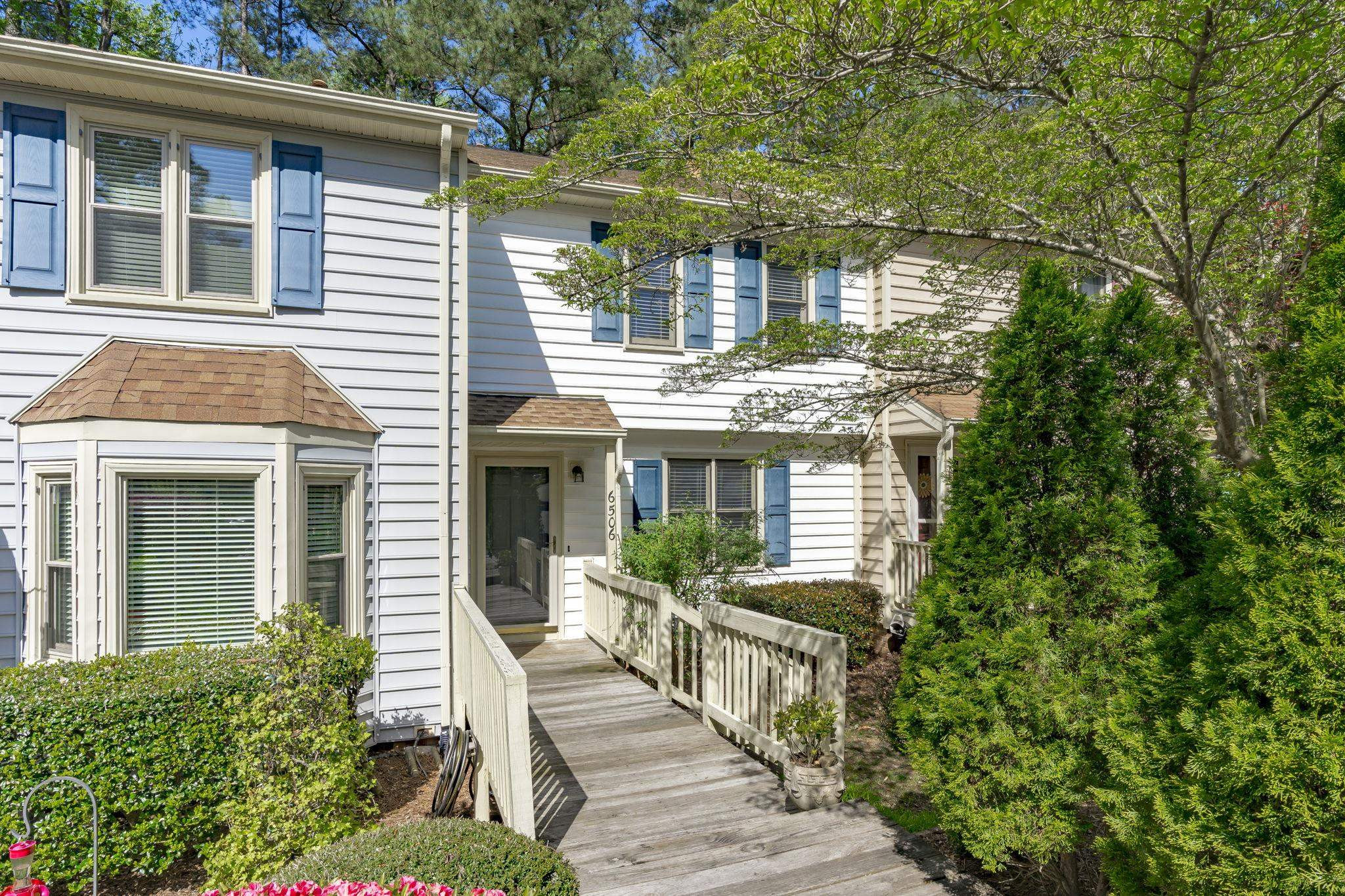 6506 Thetford Court Raleigh, NC 27615 - Photo 1 of 26 front view of a house with a porch