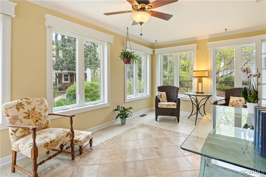 14204 Chimney House Road Midlothian, VA 23112 - Photo 17 of 39 a living room with furniture and floor to ceiling windows