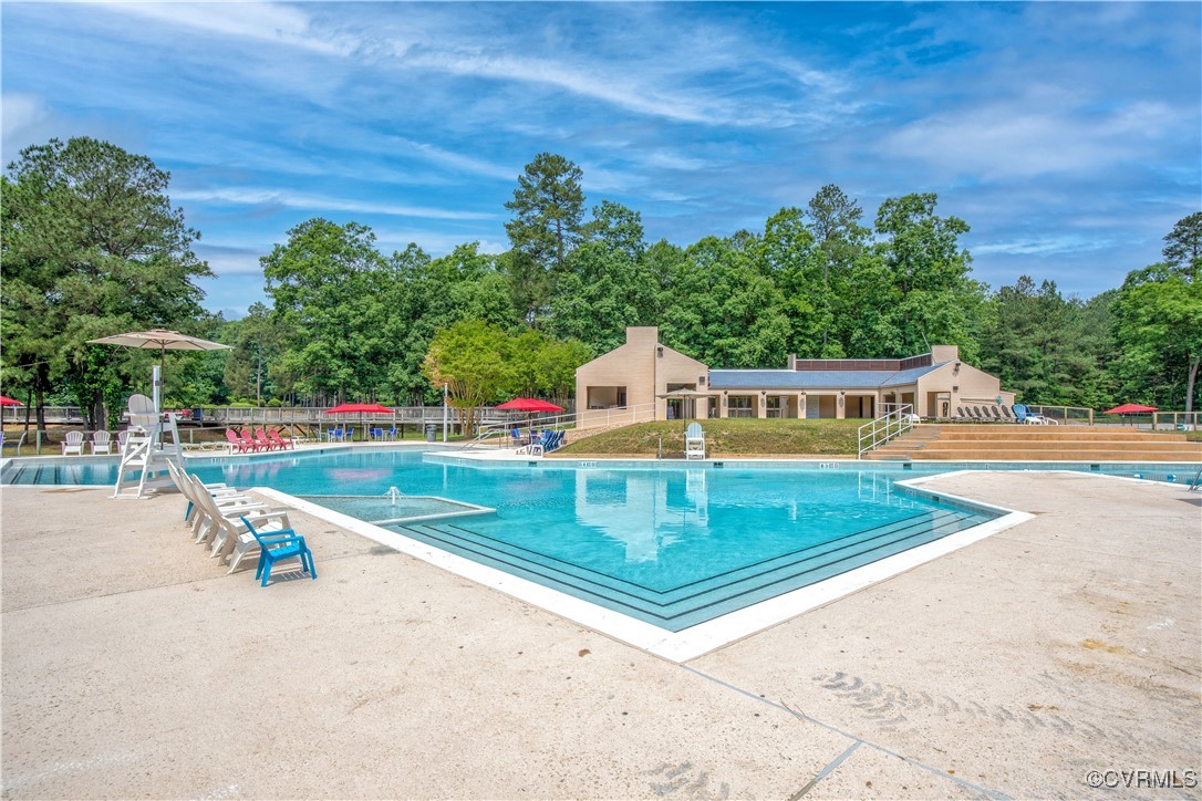 14204 Chimney House Road Midlothian, VA 23112 - Photo 32 of 39 swimming pool view with a outdoor space