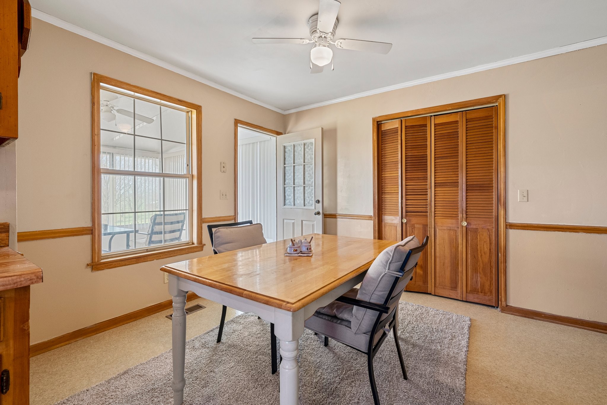 5066 Starks Road Cross Plains, TN 37049 - Photo 21 of 30 a view of a dining room with furniture window and outside view