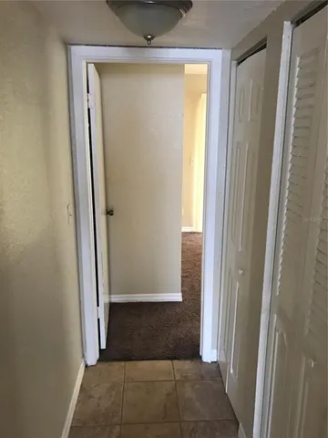 a view of front door