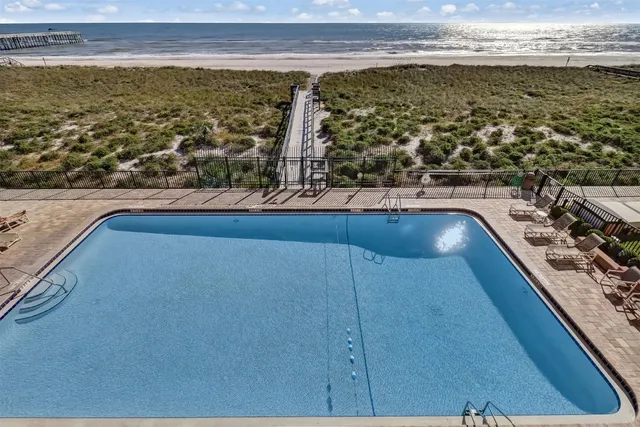 a view of an ocean beach