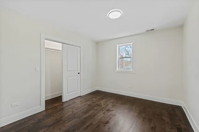 a view of a walk in closet