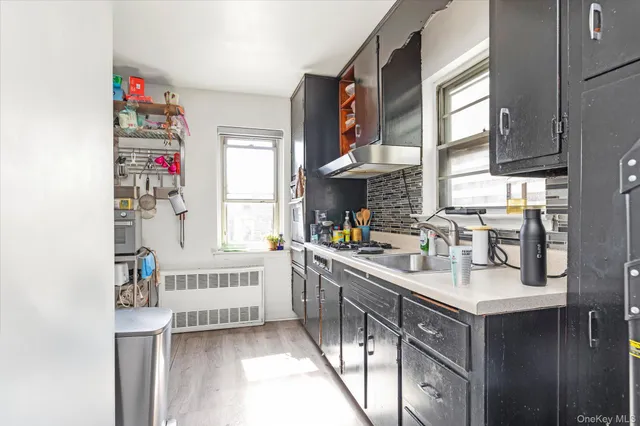 a very nice looking room with a large window