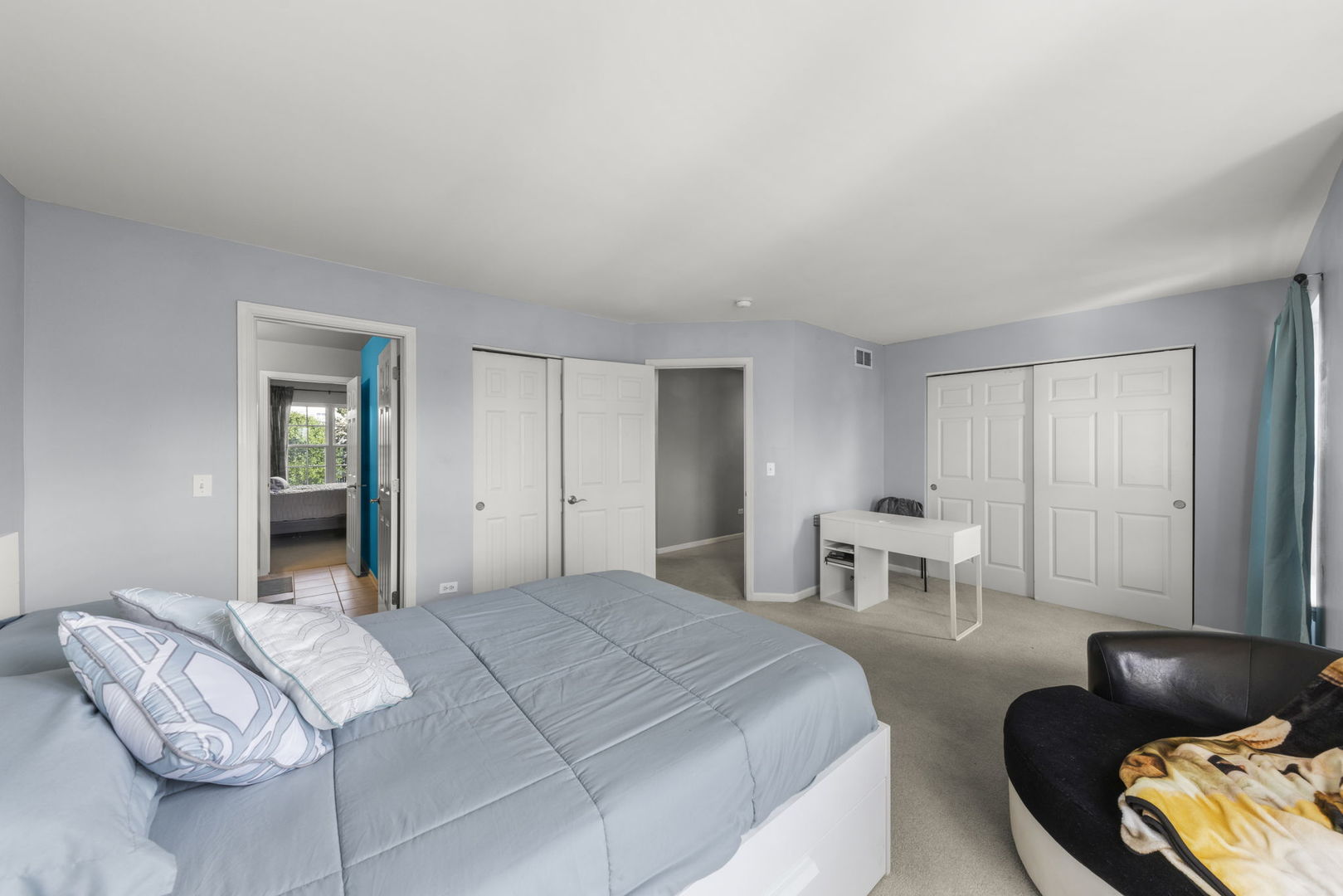 26210 Mapleview Drive Plainfield, IL 60585 - Photo 23 of 55 a bedroom with furniture and a window